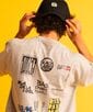 〔BLACK LABEL〕：CVC天竺 速乾 90sロゴTEE