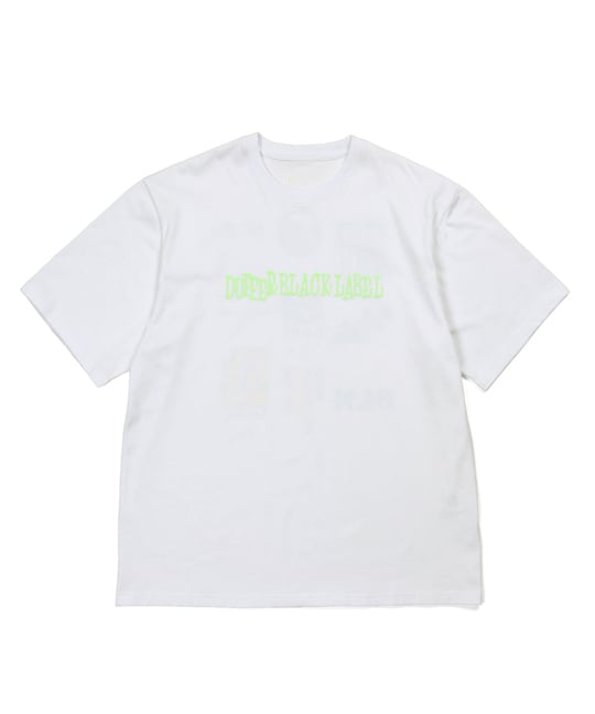 〔BLACK LABEL〕：CVC天竺 速乾 90sロゴTEE