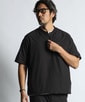 〔BLACK LABEL〕：セットアップ対応 ストレッチ 半袖トップス