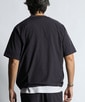 〔BLACK LABEL〕：セットアップ対応 ストレッチ 半袖トップス