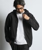 〔BLACK LABEL〕：セットアップ対応 ストレッチ フーデッドブルゾン