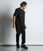 〔BLACK LABEL〕：ソロナポンチ メッシュパネル ゲームTEE