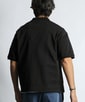 〔BLACK LABEL〕：ソロナポンチ リブ ポロシャツ
