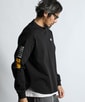 〔BLACK LABEL〕：ソロナポンチ プリント ロングスリーブTEE