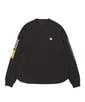 〔BLACK LABEL〕：ソロナポンチ プリント ロングスリーブTEE