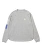〔BLACK LABEL〕：ソロナポンチ プリント ロングスリーブTEE
