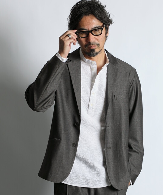 セットアップ対応 コンフォート ジャージジャケット【WEB限定アイテム】