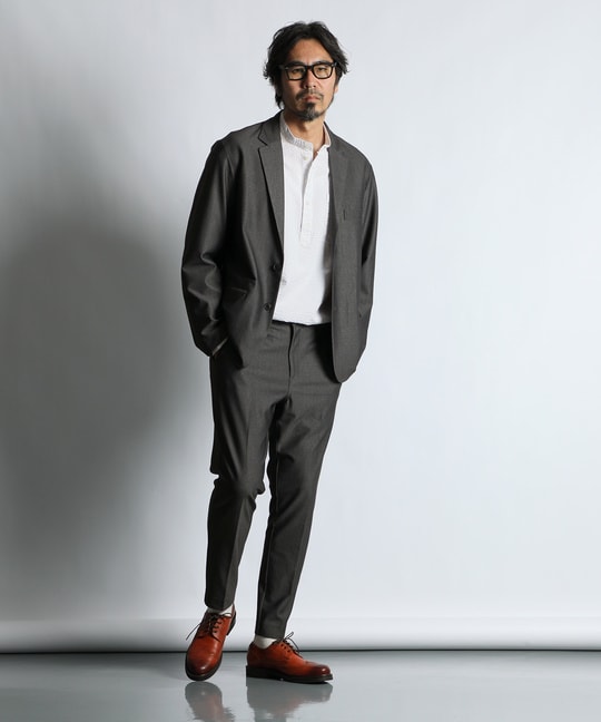 セットアップ対応 ノータック ジャージスラックス【WEB限定アイテム