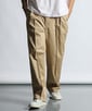 クリースライン ワイド チノパンツ