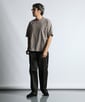 クリースライン ワイド チノパンツ