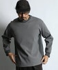 吸水速乾 ワッフル ロンTEE