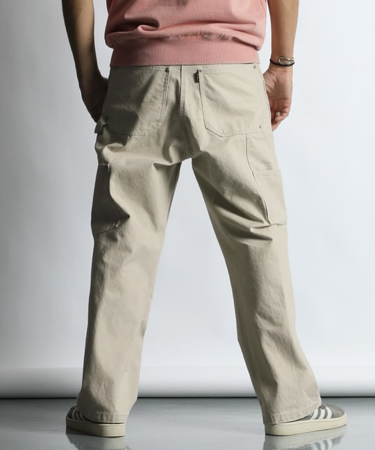 ヴィンテージ加工 ダック ダブルニー ワークパンツ ｜The DUFFER of St