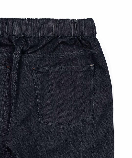 クールマックス 立体裁断 イージーデニムパンツ