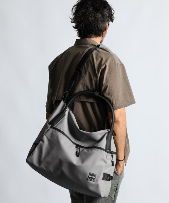 〔BLACK LABEL〕： 2ウェイ　ジムバッグ