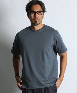 2層構造 吸水速乾クールマックス レギュラーフィット VネックTシャツ