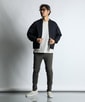  ロングレングス ライトポンチ スキニーパンツ【WEB限定アイテム】