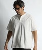 セットアップ対応 ヘビーウェイト ヘンリーネックTEE