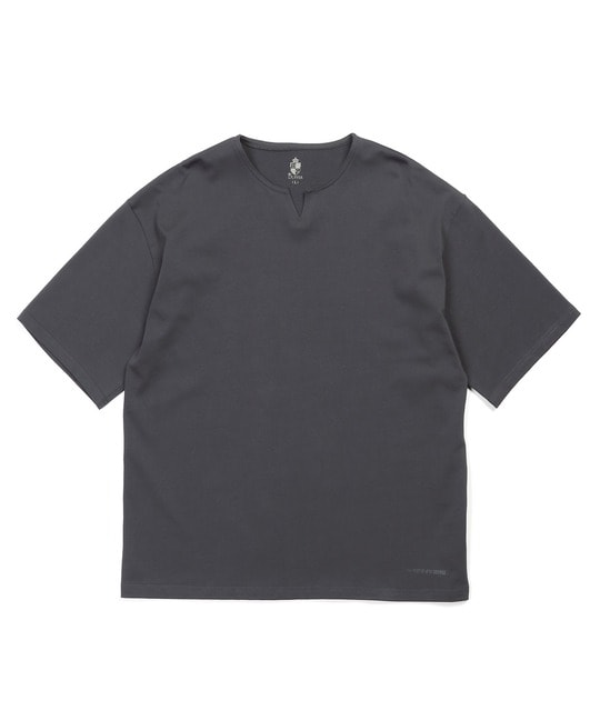 シルキータッチ キーネックTシャツ