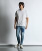 シルキータッチ 浅Vネック Tシャツ