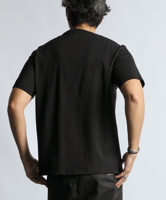 シルキータッチ 浅Vネック Tシャツ