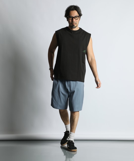 セットアップ対応 ヘビーウェイト ノースリーブTシャツ