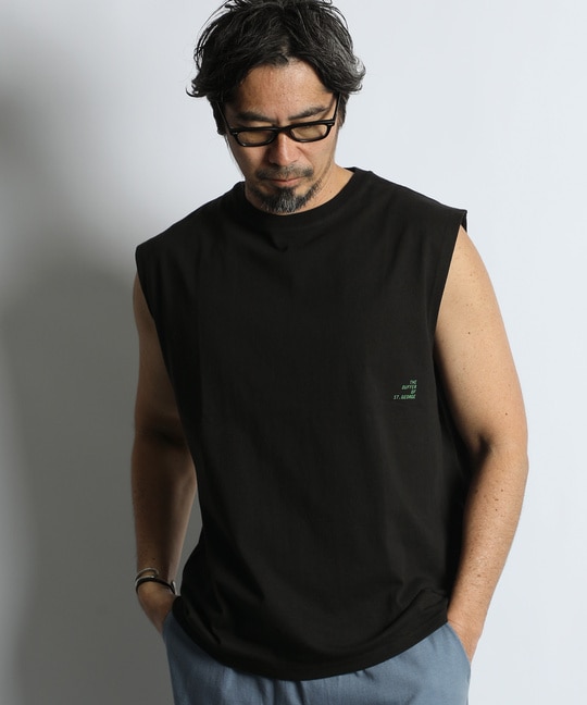 セットアップ対応 ヘビーウェイト ノースリーブTシャツ