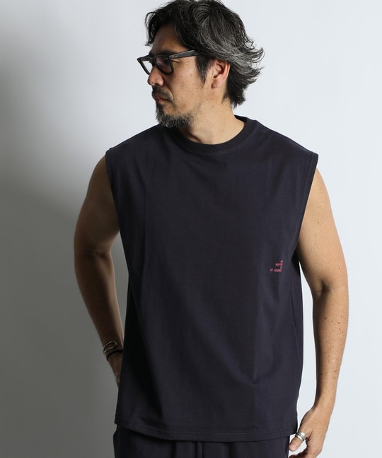 セットアップ対応 ヘビーウェイト ノースリーブTシャツ