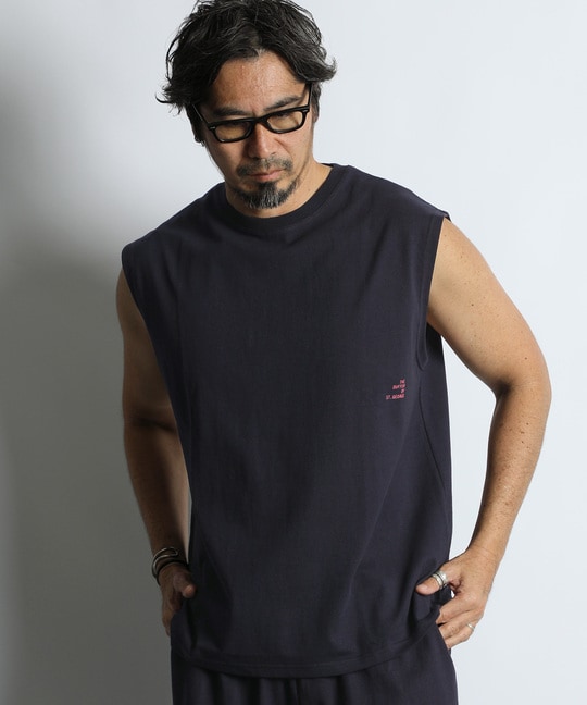 セットアップ対応 ヘビーウェイト ノースリーブTシャツ