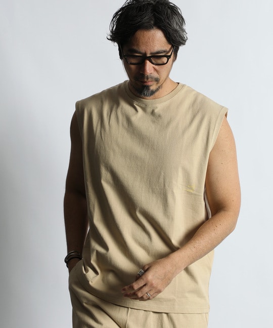 セットアップ対応 ヘビーウェイト ノースリーブTシャツ