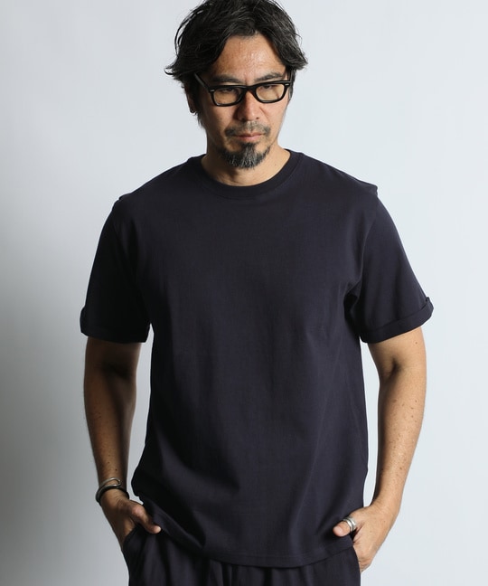 セットアップ対応 ヘビーウェイト ロールアップTシャツ