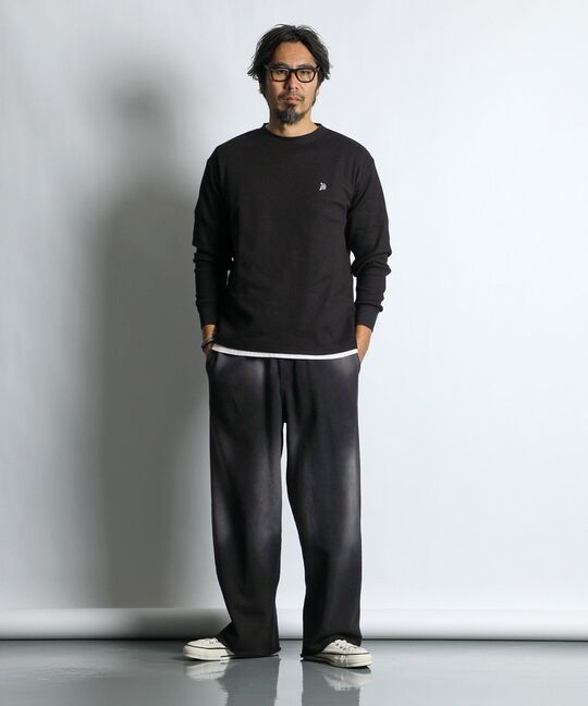 ワッフル ロングスリーブTEE