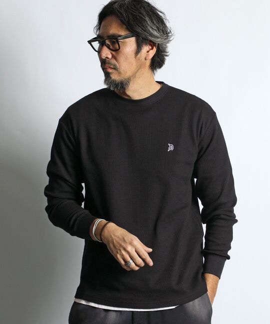 ワッフル ロングスリーブTEE