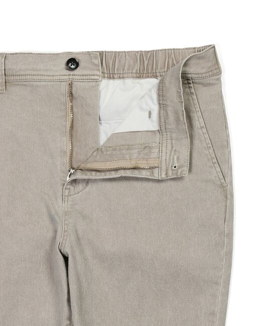 硫化染め「ガムストレッチ」テーパードスリムパンツ