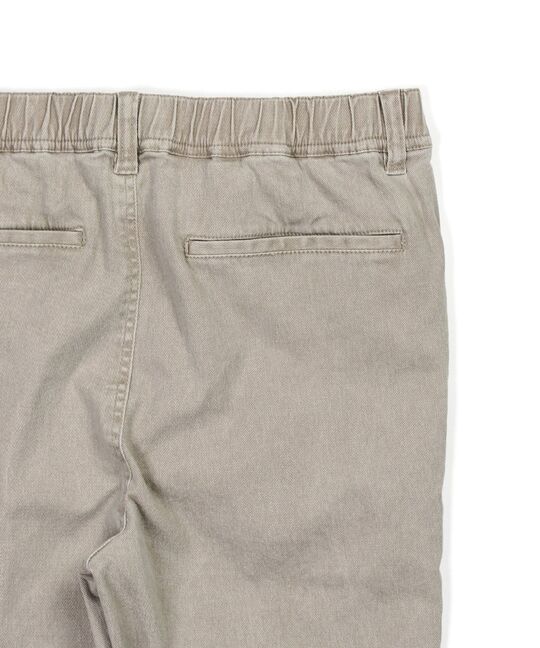 硫化染め「ガムストレッチ」テーパードスリムパンツ