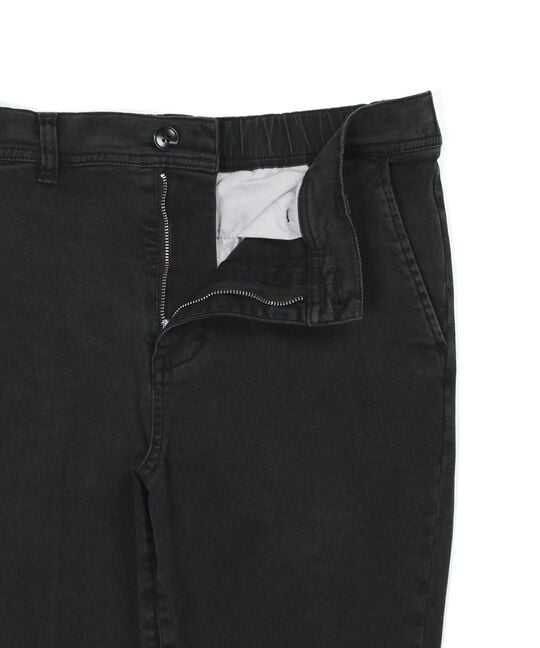 硫化染め「ガムストレッチ」テーパードスリムパンツ
