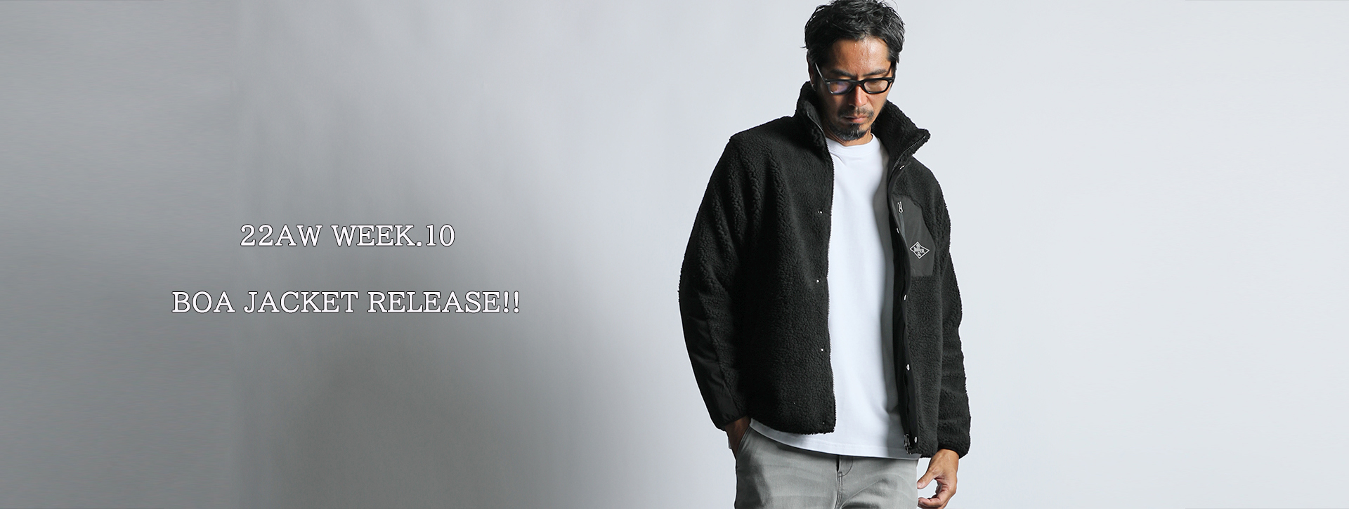 ダファーオブセントジョージ Wフーデッドウールジャケット グレー Мサイズ The DUFFER of St.GEORGE OFFICIAL ONLINE SHOP(アウター) ｜The
