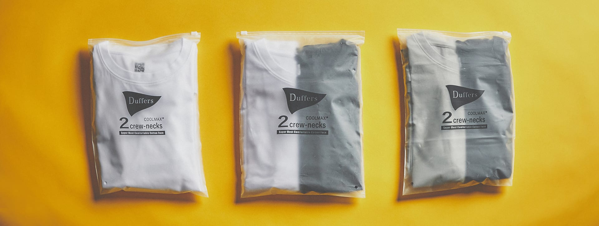 【WEB限定】クールマックス 2PACKS-TEE